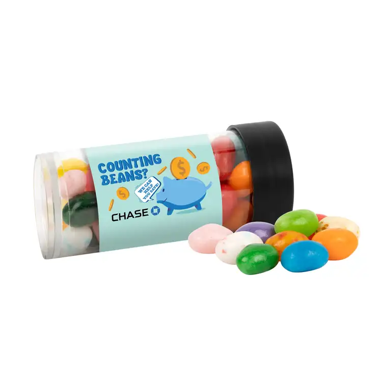 3-inch Tube with Jelly Belly jelly beans