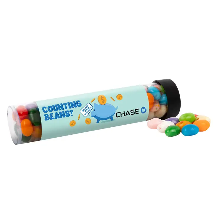 6-inch Tube with Jelly Belly jelly beans
