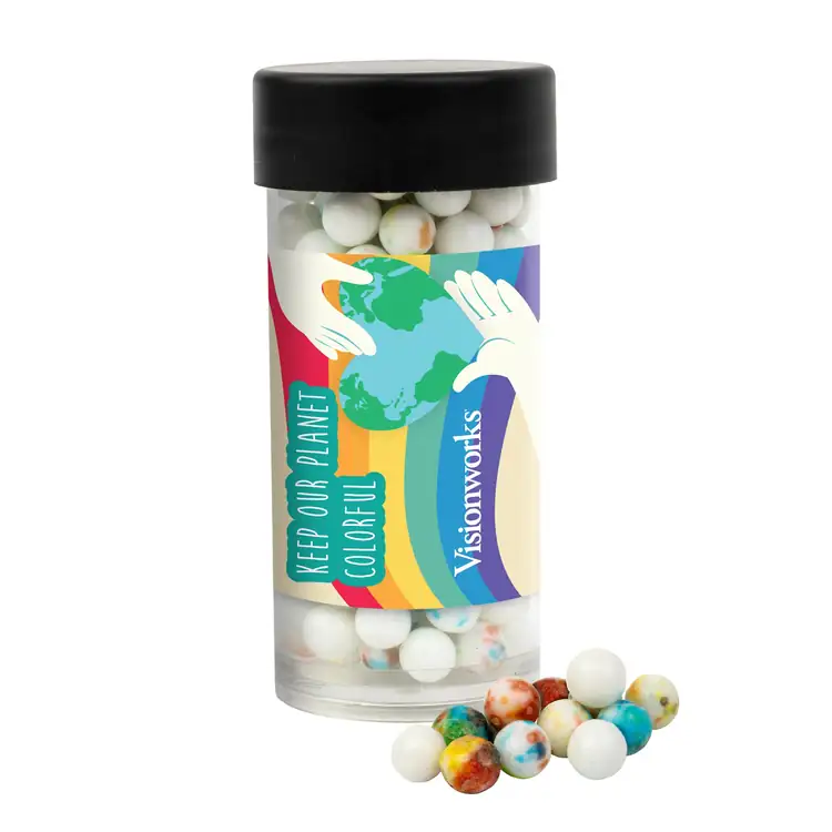 3-inch Tube with mini jawbreakers #3
