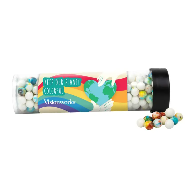 5-inch Tube with mini jawbreakers #3