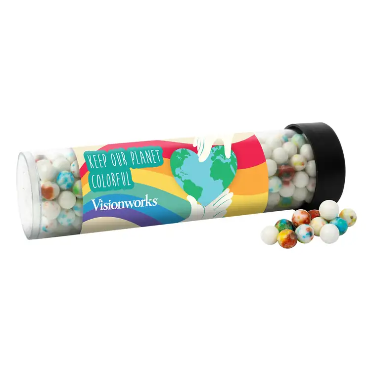 5-inch Tube with mini jawbreakers