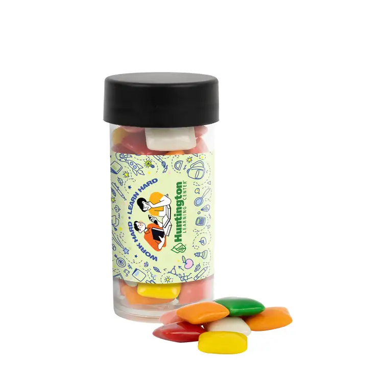 Tube de mini gommes Chicklets 3 po #3