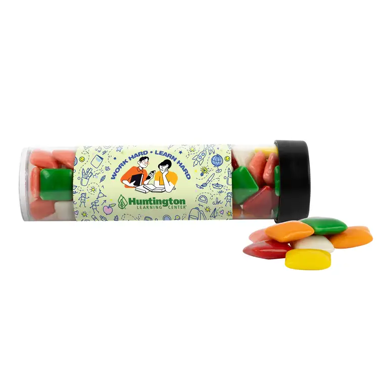 Tube de mini gommes Chicklets 5 po #2