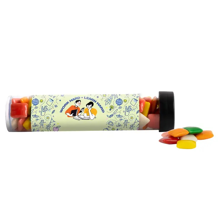6-inch Tube with mini Chicklets gum #2