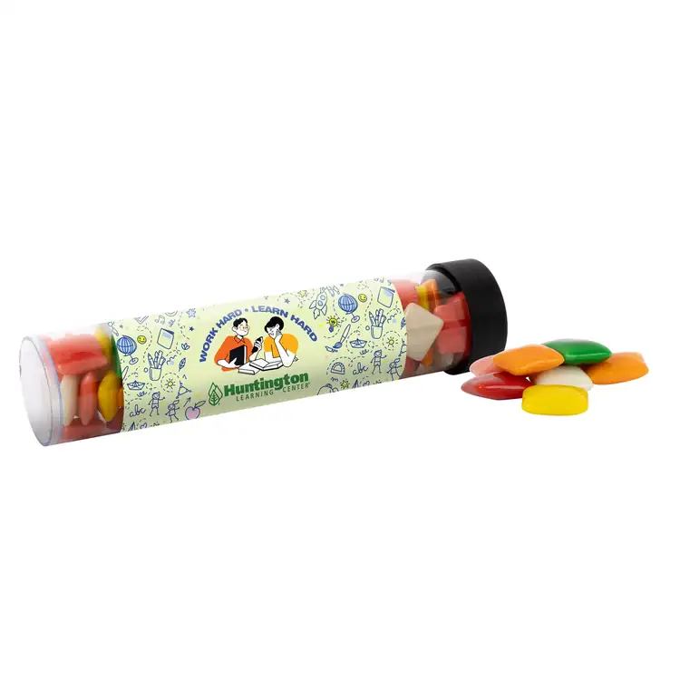 6-inch Tube with mini Chicklets gum