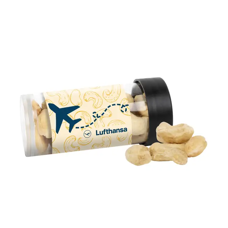 3-inch Tube with cashews
