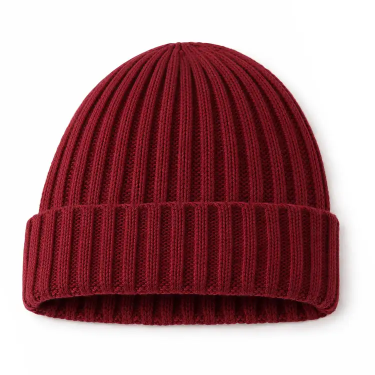 Cuffed Chunky Knit Beanie #5