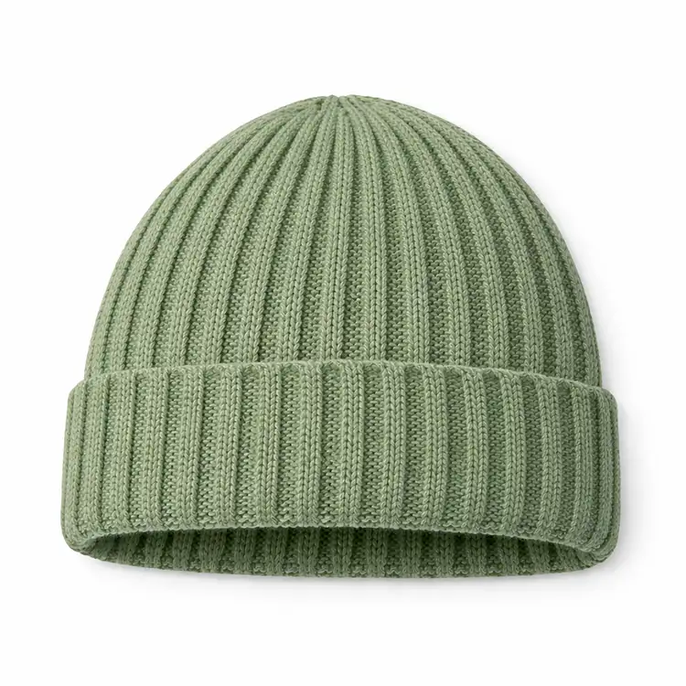 Cuffed Chunky Knit Beanie #6