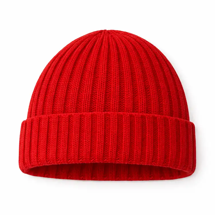 Cuffed Chunky Knit Beanie #9