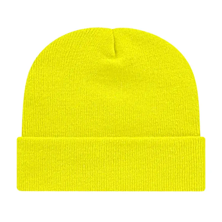 Tuque en tricot avec revers Cap America #19