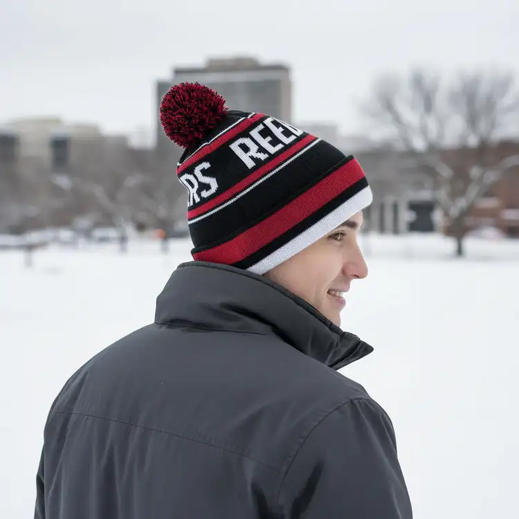 Custom Jacquard Beanie #5