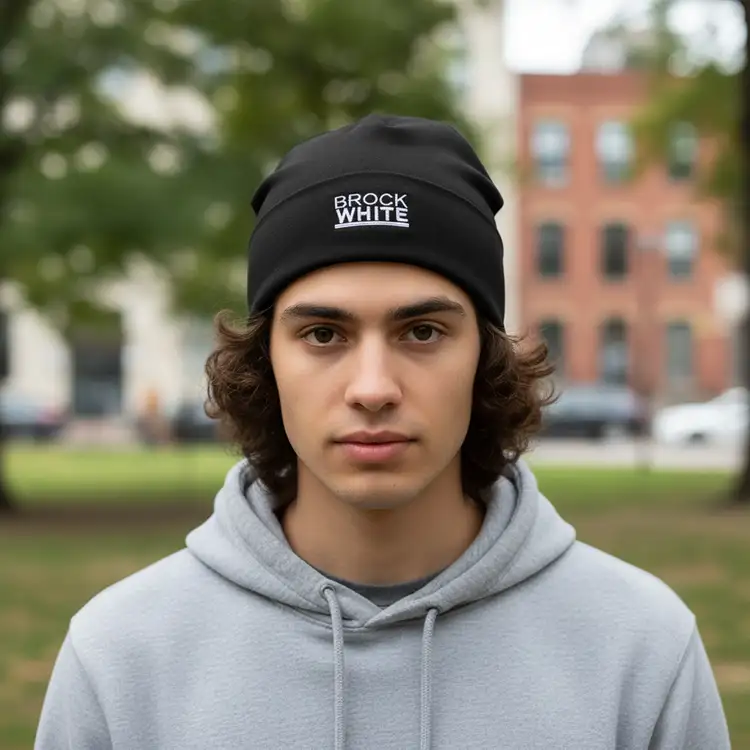 Solid Acrylic Beanie #2