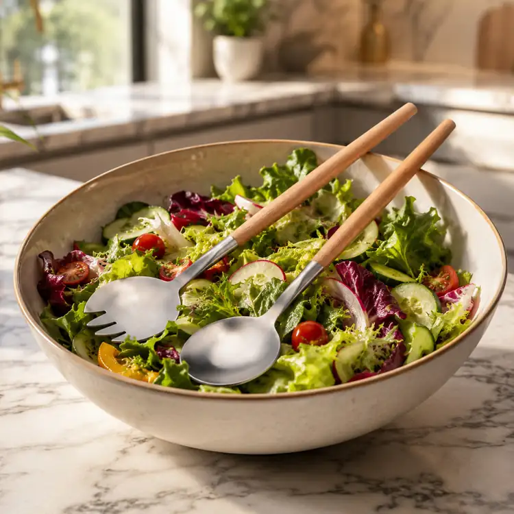 Ustensiles à salade Leafserve #2
