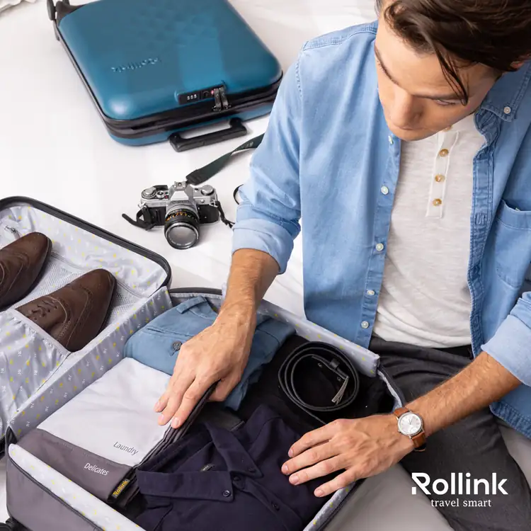 Rollink Flex 360 21 inch Foldable Carry-On Suitcase #10