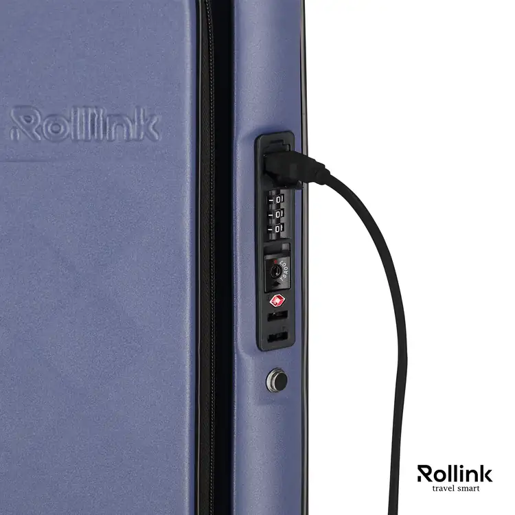 Rollink Flex 360 Spinner Pro 21 inch Foldable Carry-On Suitcase #10