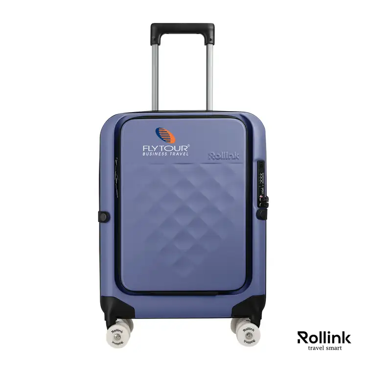 Rollink Flex 360 Spinner Pro 21 inch Foldable Carry-On Suitcase #2