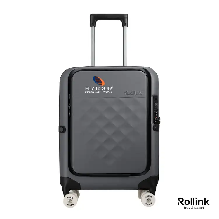 Rollink Flex 360 Spinner Pro 21 inch Foldable Carry-On Suitcase #3