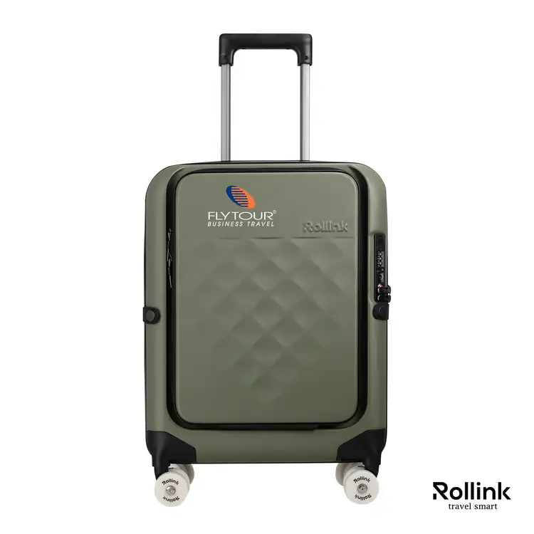 Rollink Flex 360 Spinner Pro 21 inch Foldable Carry-On Suitcase #4