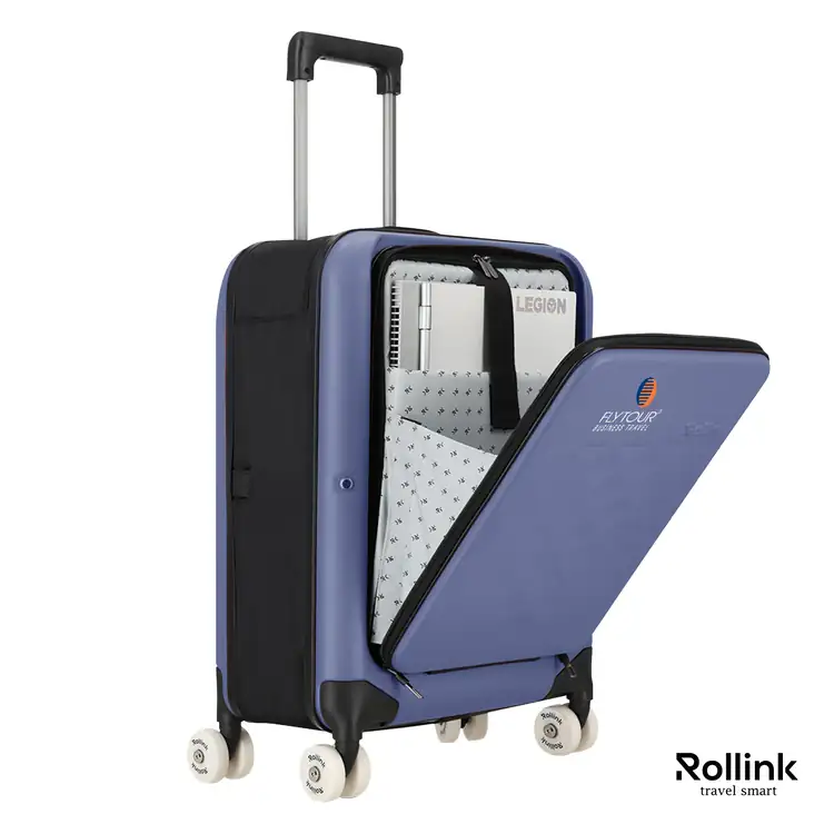 Rollink Flex 360 Spinner Pro 21 inch Foldable Carry-On Suitcase #7