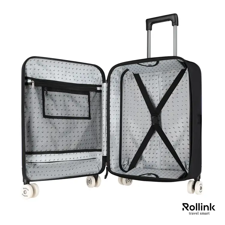 Rollink Flex 360 Spinner Pro 21 inch Foldable Carry-On Suitcase #8