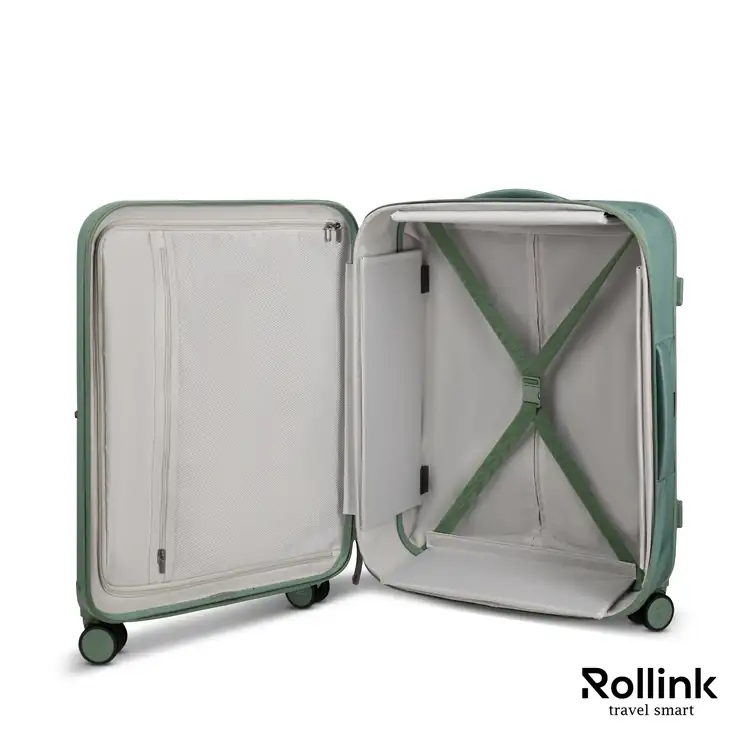 Rollink Mono 26 inch Foldable Medium Checked Suitcase #5