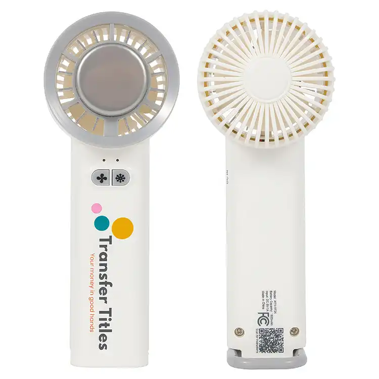 Frosty Handheld Fan with Ice Cooling Plate