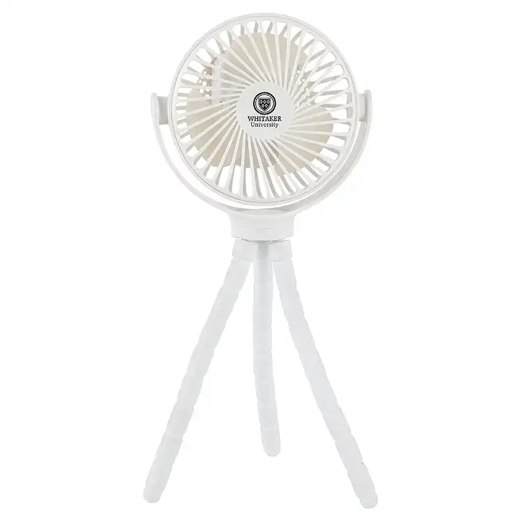 Twisty Rechargeable Portable Fan with Bendable Tripod Feet #3