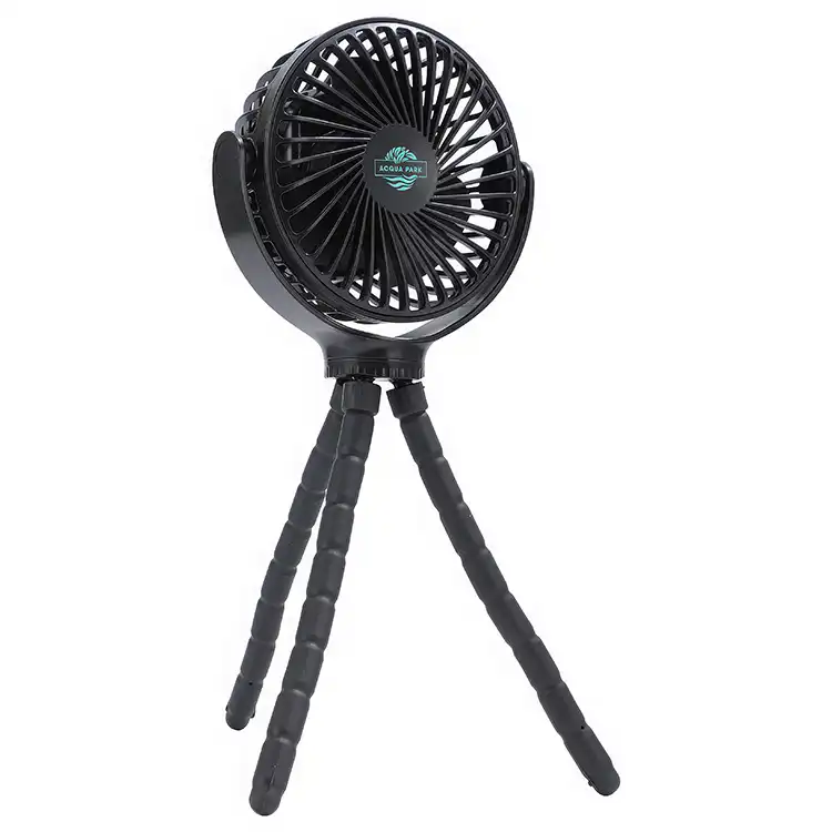 Twisty Rechargeable Portable Fan with Bendable Tripod Feet #4
