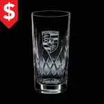 Medallion Hiball Glass 14 oz - Deep Etch