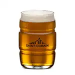 Barrel Beer Glass 16 oz - Imprinted