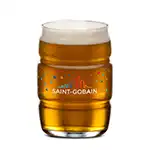 Barrel Beer Glass 16 oz - Full Color