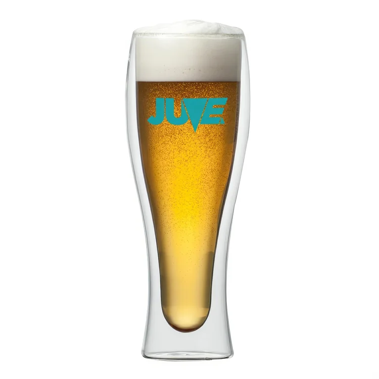 Borosilicate Bira Beer Glass 12 oz - Imprinted #2