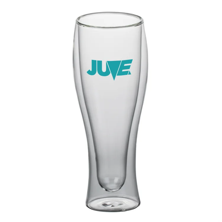 Borosilicate Bira Beer Glass 12 oz - Imprinted