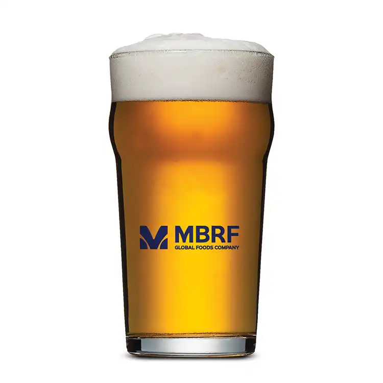 Burckhardt Beer Glass 16 oz - Imprinted