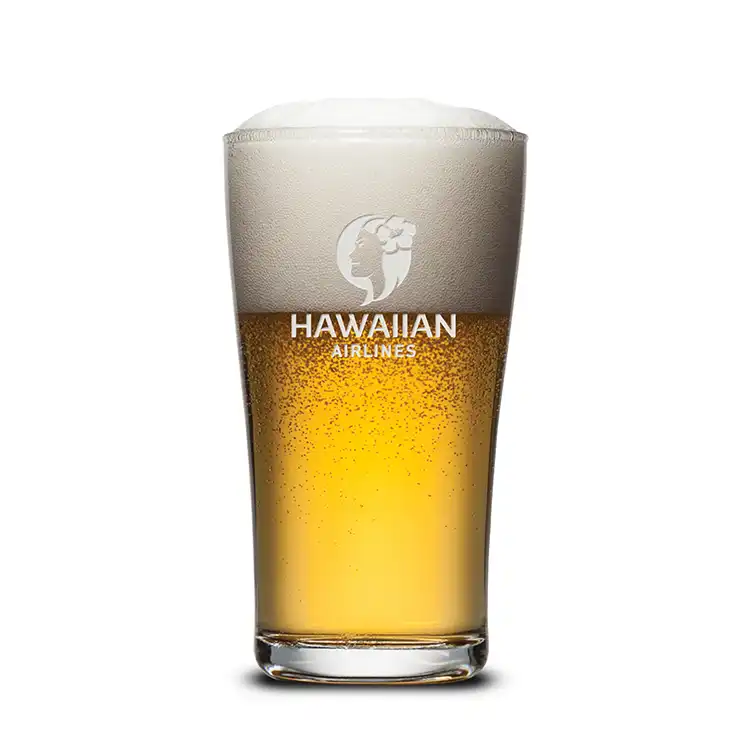 Caldecott Beer Glass 20 oz - Deep Etch
