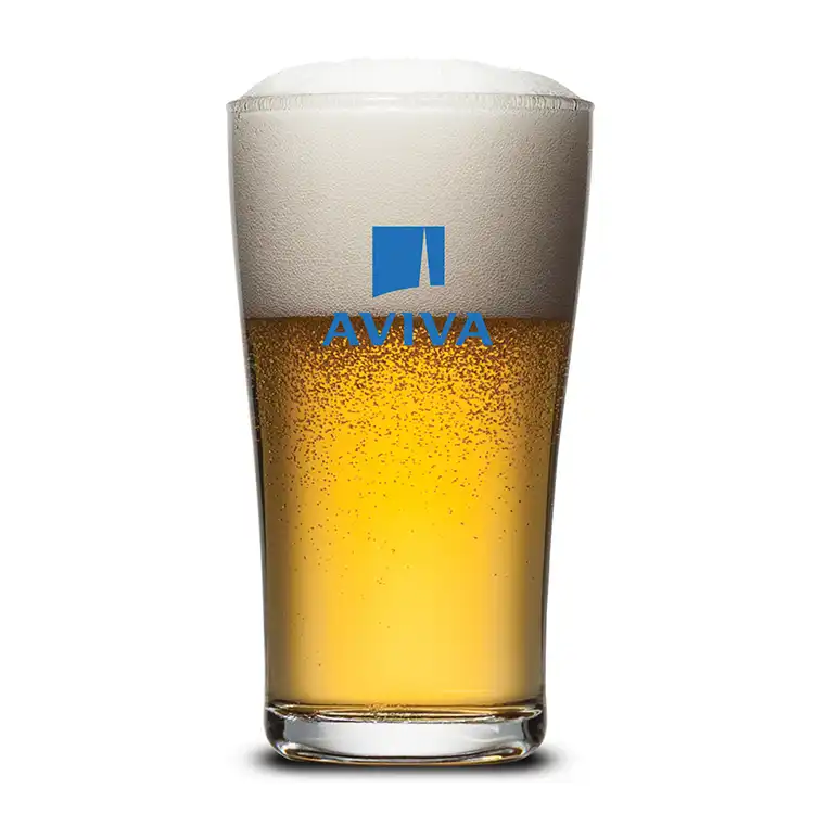 Caldecott Beer Glass 7 oz - Full Color