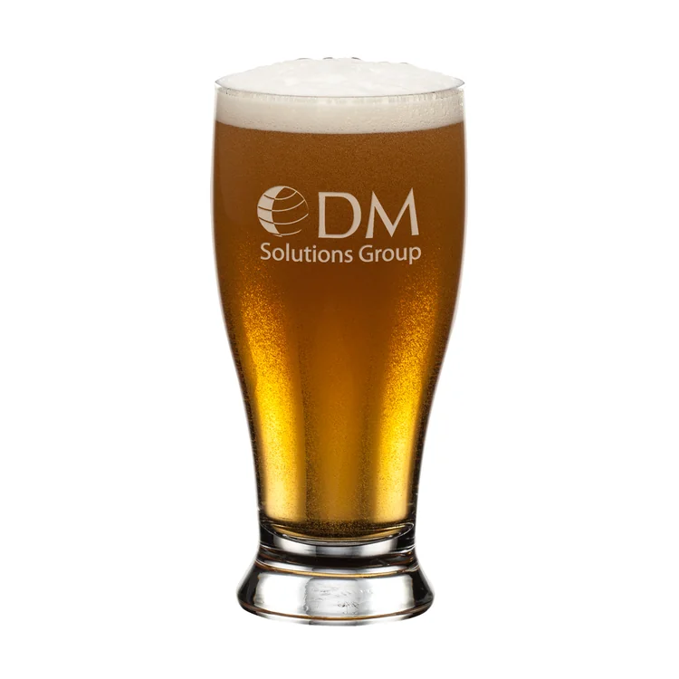 Fergus Pub Glass 16 oz - Deep Etch