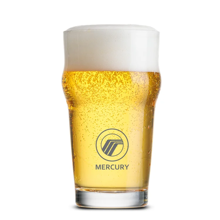 Hamburg Beer Glass 13.5 oz - Imprinted