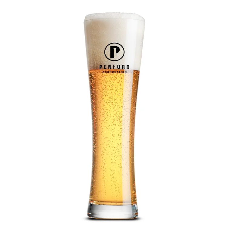Mannheim Beer Glass 16.5 oz - Imprinted