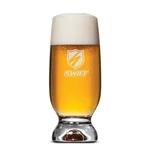Marland Beer Glass 12 oz - Deep Etch