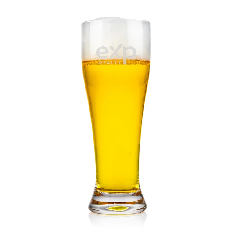 Muskoka Pilsner Beer Glass 16 oz - Deep Etch