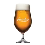 Rochdale Beer Glass 18.5 oz - Deep Etch