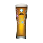 Wilburton Pilsner Beer Glass 20 oz - Multicolor