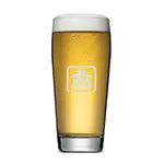 Wilmington Beer Glass 16 oz - Deep Etch