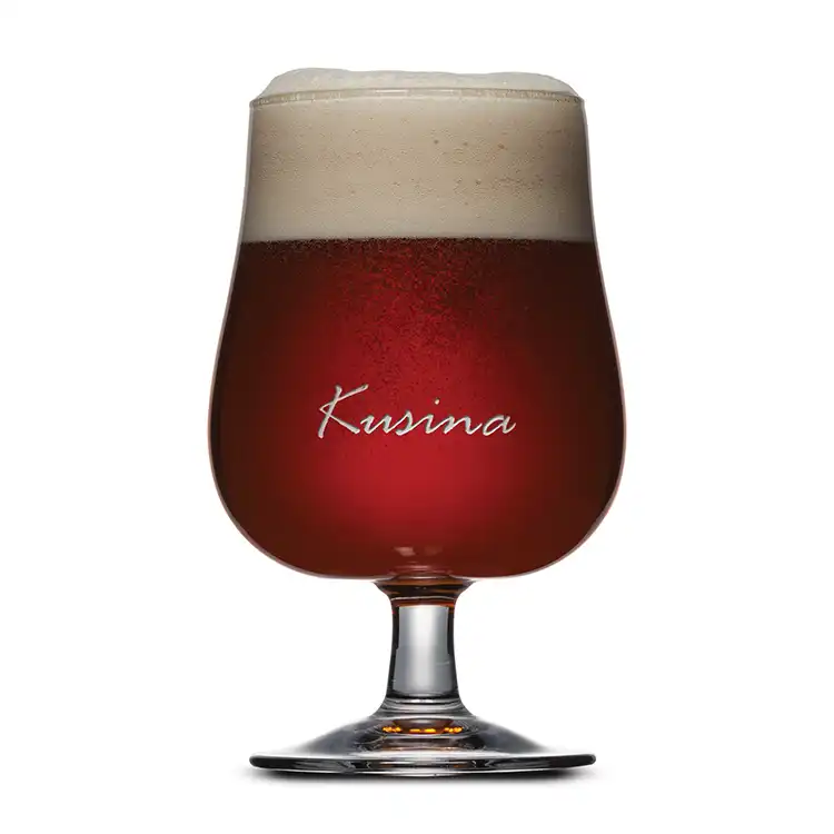 Wilmington Beer Glass 17 oz - Deep Etch