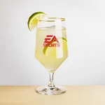 Tucson 15 oz Gold Rim Cocktail Glass - Imprinted