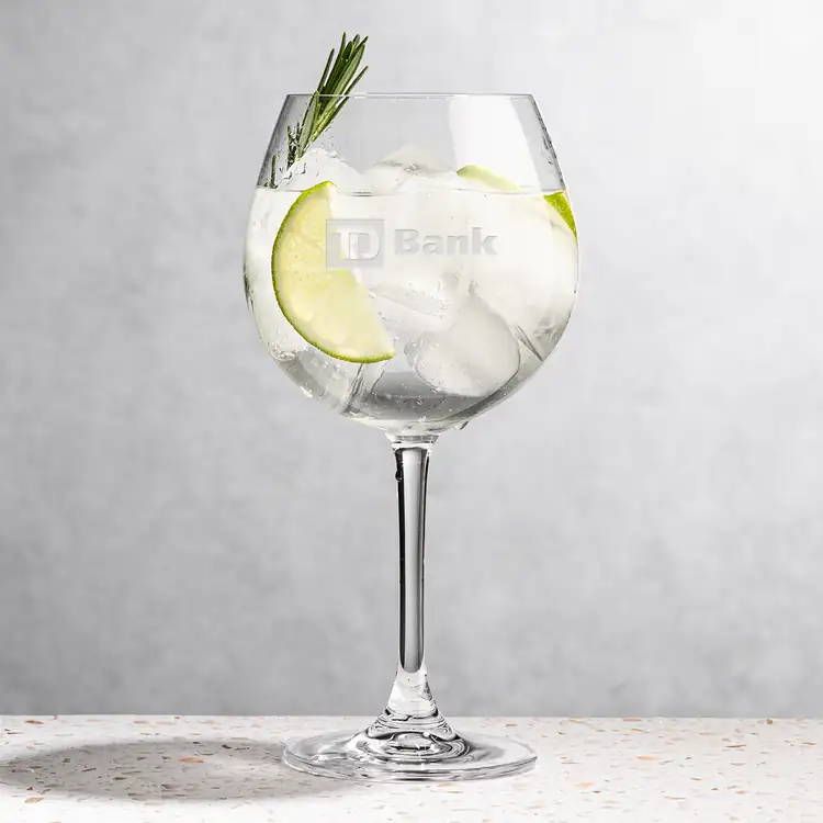 Thornbury 23 oz Gin & Tonic Glass - Laser Engraved