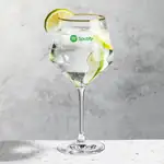 Tucson Gold Rim 23 oz Gin & Tonic Glass - Print