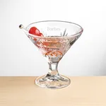 Brinkley 6 oz Martini Glass - Deep Etch