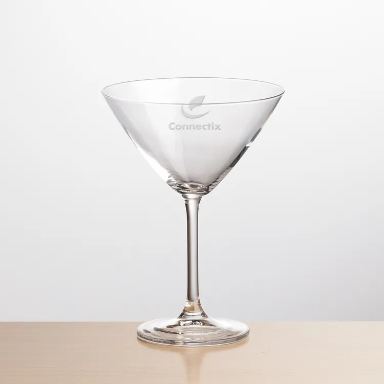 Coleford 9.5 oz Martini Glass - Deep Etch #2